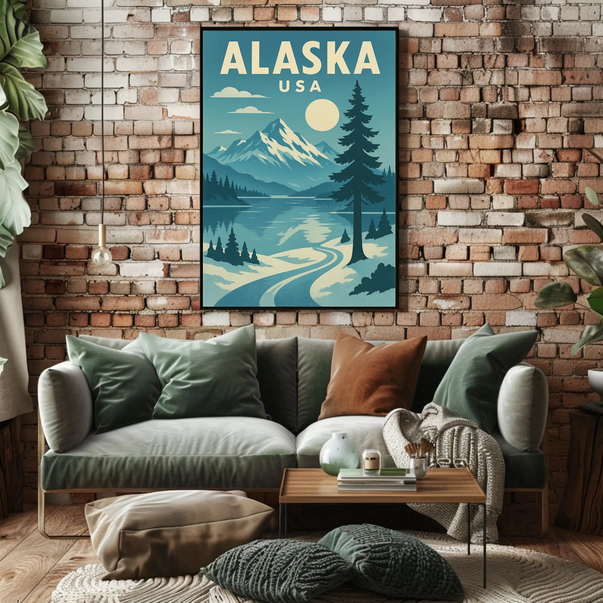 Alaskan Adventure Travel Poster PosterGoat