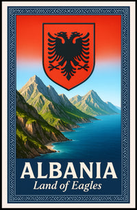 Albania Land of Eagles Poster PosterGoat