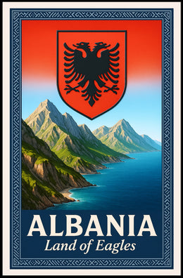Albania Land of Eagles Poster PosterGoat
