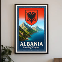 Albania Land of Eagles Poster PosterGoat