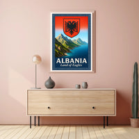 Albania Land of Eagles Poster PosterGoat