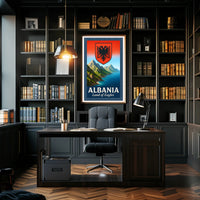 Albania Land of Eagles Poster PosterGoat
