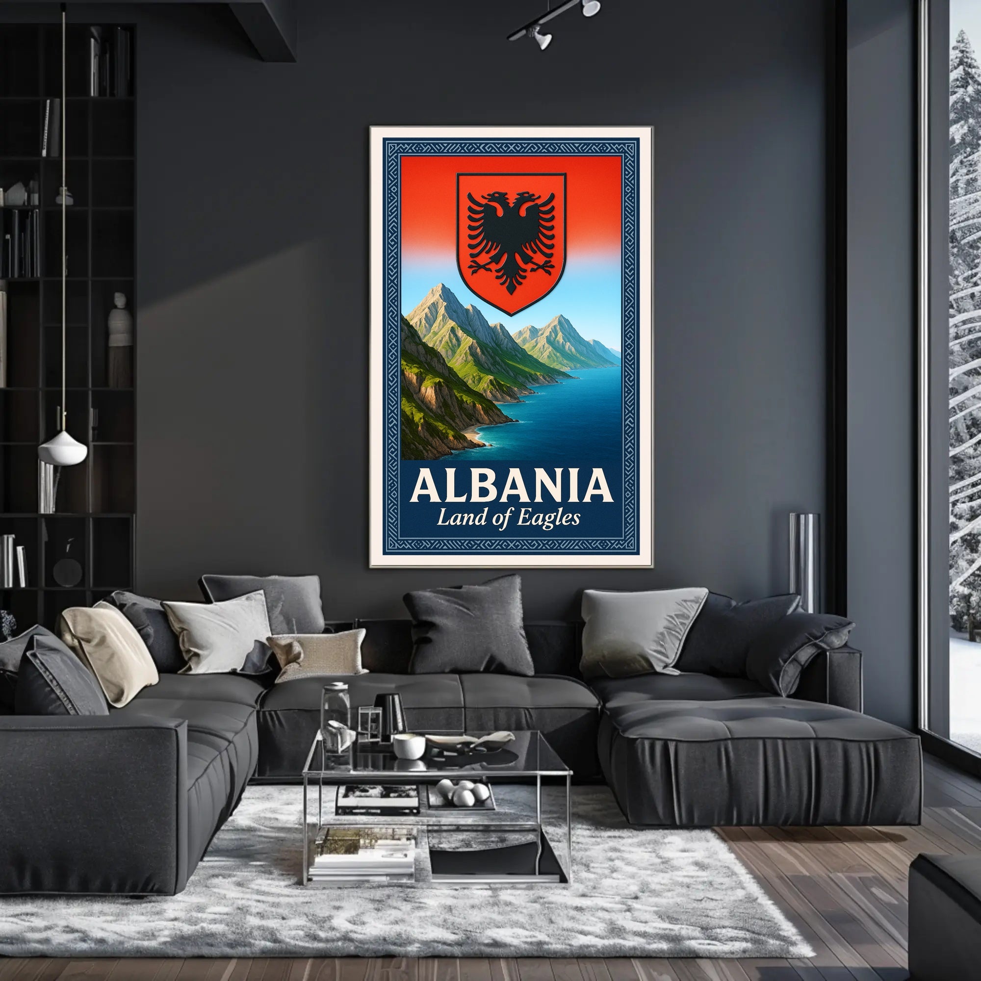 Albania Land of Eagles Poster PosterGoat