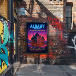 Albany The Historic Crossroads Poster PosterGoat