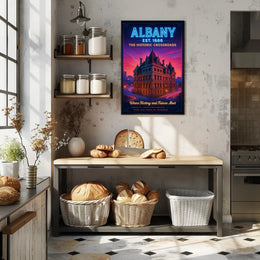 Albany The Historic Crossroads Poster PosterGoat