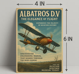 Albatros D.V The Elegance of Flight Poster PosterGoat