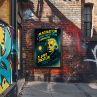 Albert Einstein The Relativity of Genius Poster PosterGoat