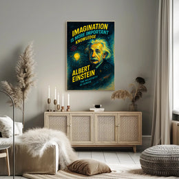 Albert Einstein The Relativity of Genius Poster PosterGoat