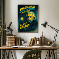 Albert Einstein The Relativity of Genius Poster PosterGoat