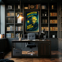 Albert Einstein The Relativity of Genius Poster PosterGoat