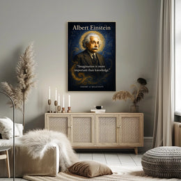 Albert Einstein - Theory of Relativity Poster PosterGoat