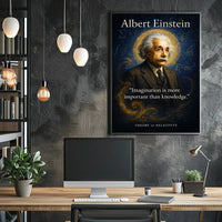 Albert Einstein - Theory of Relativity Poster PosterGoat