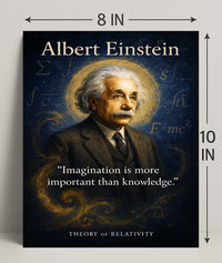 Albert Einstein - Theory of Relativity Poster PosterGoat