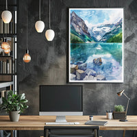 Alberta's Majestic Landscape Poster PosterGoat