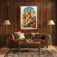 Alcázar of Segovia Travel Poster PosterGoat