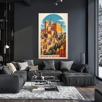 Alcázar of Segovia Travel Poster PosterGoat