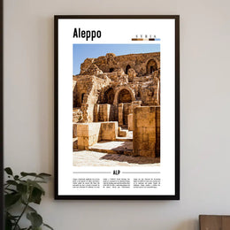 Aleppo's Historic Silk Road Story in Cultural Heritage Poster PosterGoat