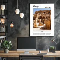Aleppo's Historic Silk Road Story in Cultural Heritage Poster PosterGoat