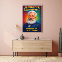 Alexander Graham Bell Inventor of the Telephone Poster PosterGoat