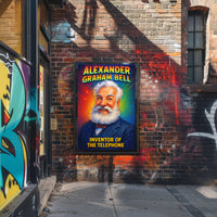 Alexander Graham Bell Inventor of the Telephone Poster PosterGoat