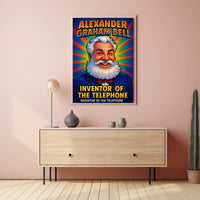 Alexander Graham Bell Inventor of the Telephone Poster PosterGoat