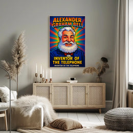 Alexander Graham Bell Inventor of the Telephone Poster PosterGoat