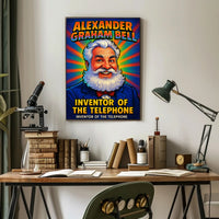 Alexander Graham Bell Inventor of the Telephone Poster PosterGoat