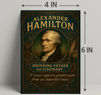 Alexander Hamilton Founding Father Poster PosterGoat