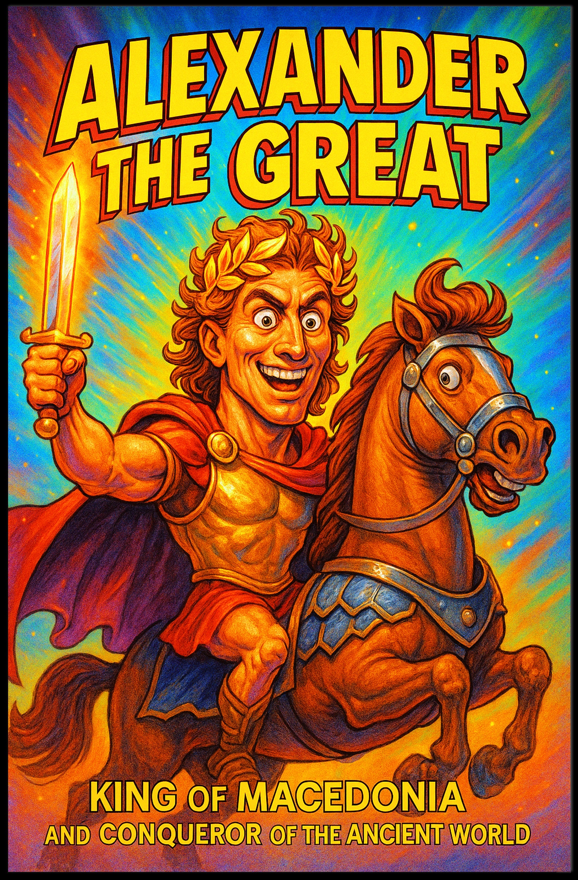 Alexander the Great King of Macedonia Poster PosterGoat