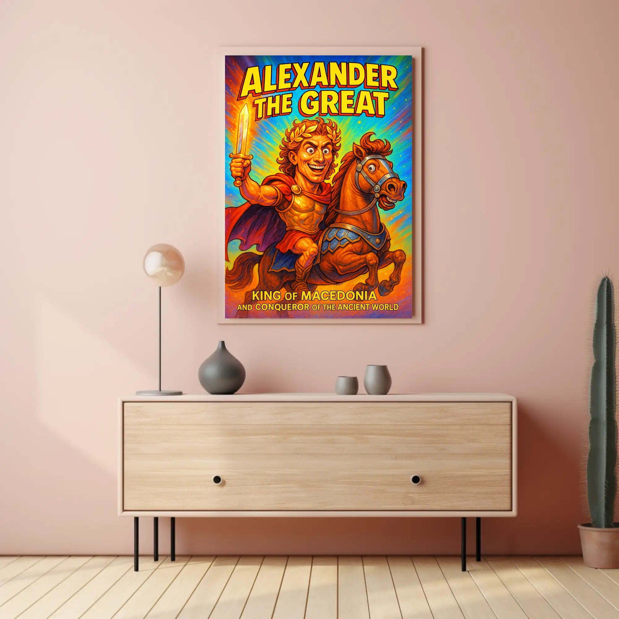 Alexander the Great King of Macedonia Poster PosterGoat
