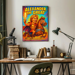 Alexander the Great King of Macedonia Poster PosterGoat