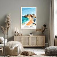 Algarve Coastal Bliss: Beach Vacation Poster PosterGoat
