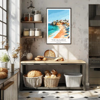 Algarve Coastal Bliss: Beach Vacation Poster PosterGoat