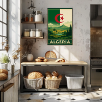Algeria's Natural Beauty Vintage Travel Poster PosterGoat