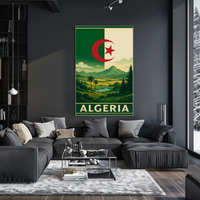 Algeria's Natural Beauty Vintage Travel Poster PosterGoat