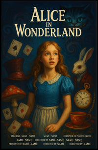 Alice in Wonderland Poster PosterGoat