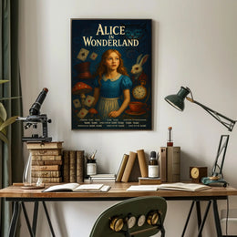 Alice in Wonderland Poster PosterGoat
