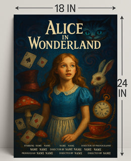 Alice in Wonderland Poster PosterGoat