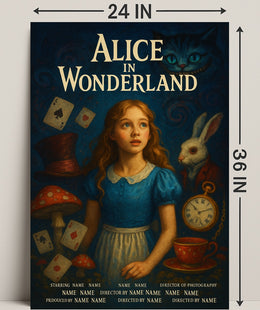 Alice in Wonderland Poster PosterGoat