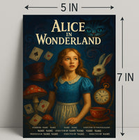 Alice in Wonderland Poster PosterGoat