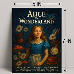 Alice in Wonderland Poster PosterGoat