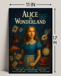 Alice in Wonderland Poster PosterGoat
