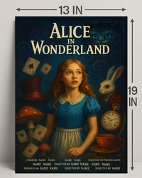 Alice in Wonderland Poster PosterGoat