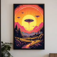 Alien Dawn Poster PosterGoat