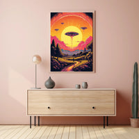 Alien Dawn Poster PosterGoat