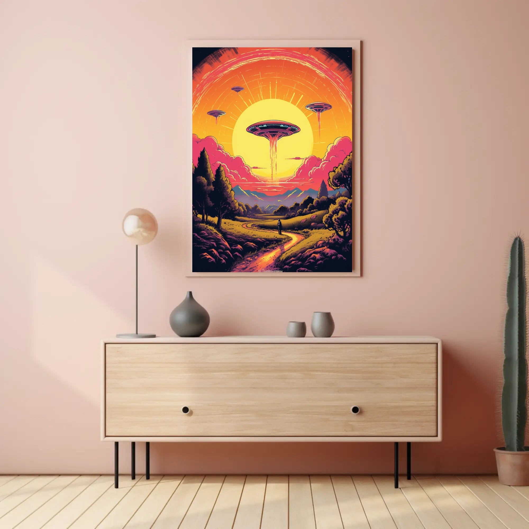 Alien Dawn Poster PosterGoat