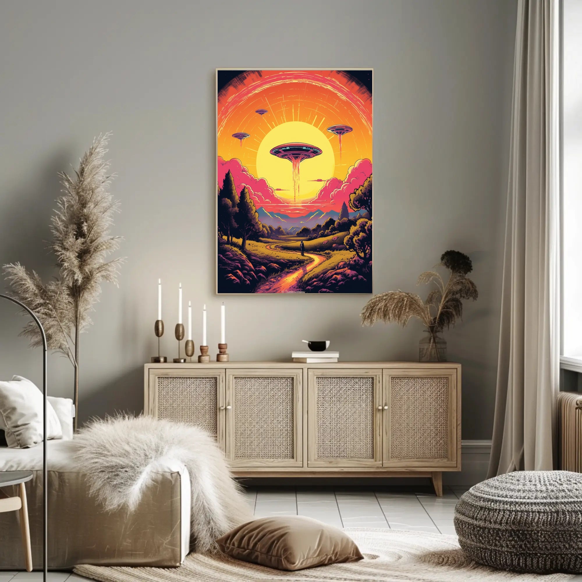Alien Dawn Poster PosterGoat