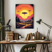 Alien Dawn Poster PosterGoat