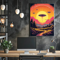 Alien Dawn Poster PosterGoat