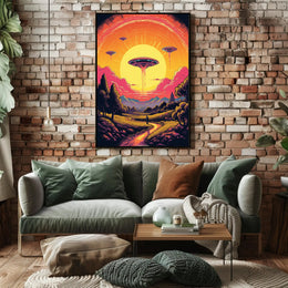 Alien Dawn Poster PosterGoat